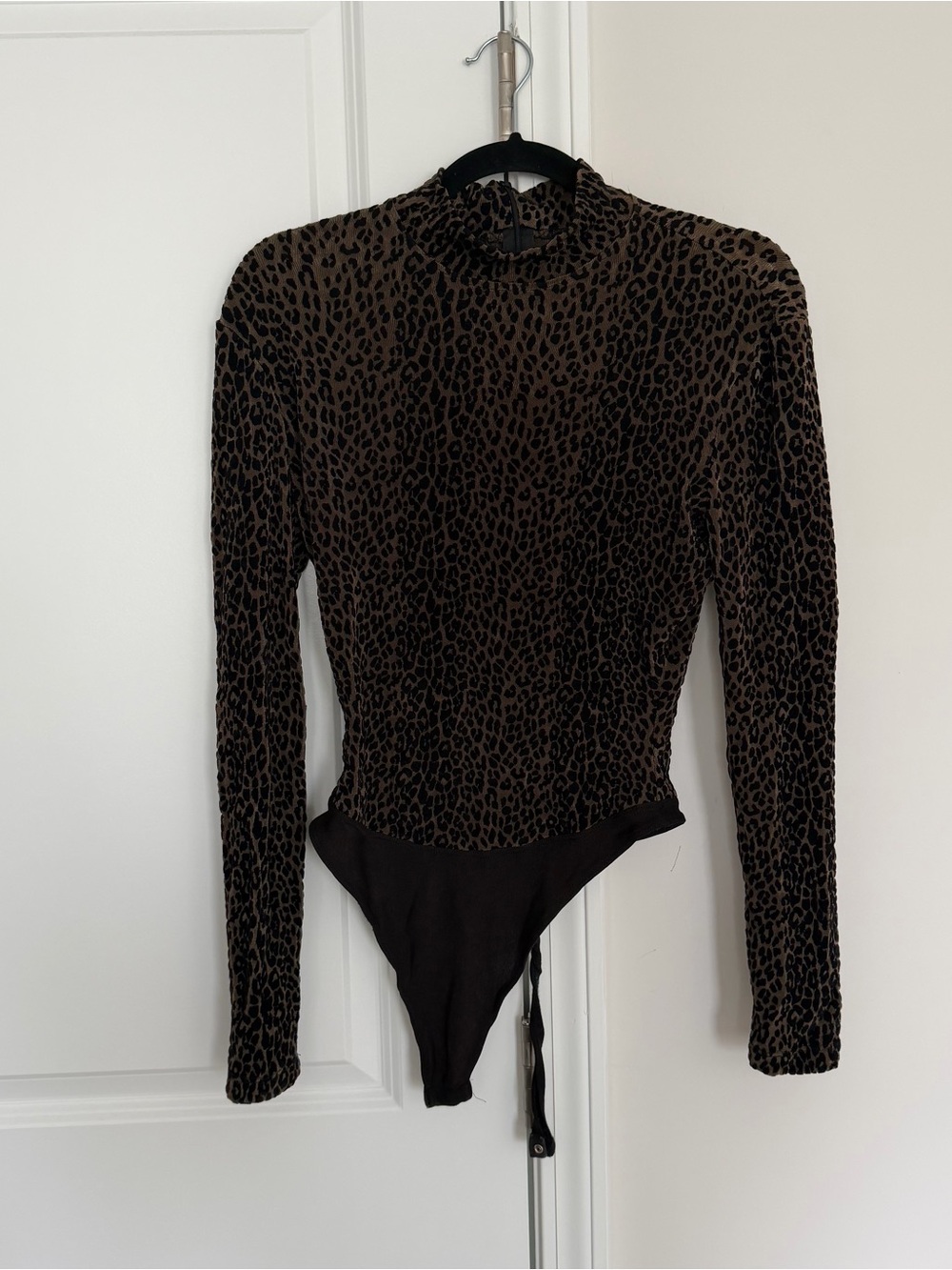 Vintage Barney’s New York Leopard Print Leotard